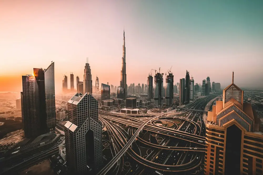 Dubai skyline — alzanish serves businesses across the UAE and GCC from Dubai